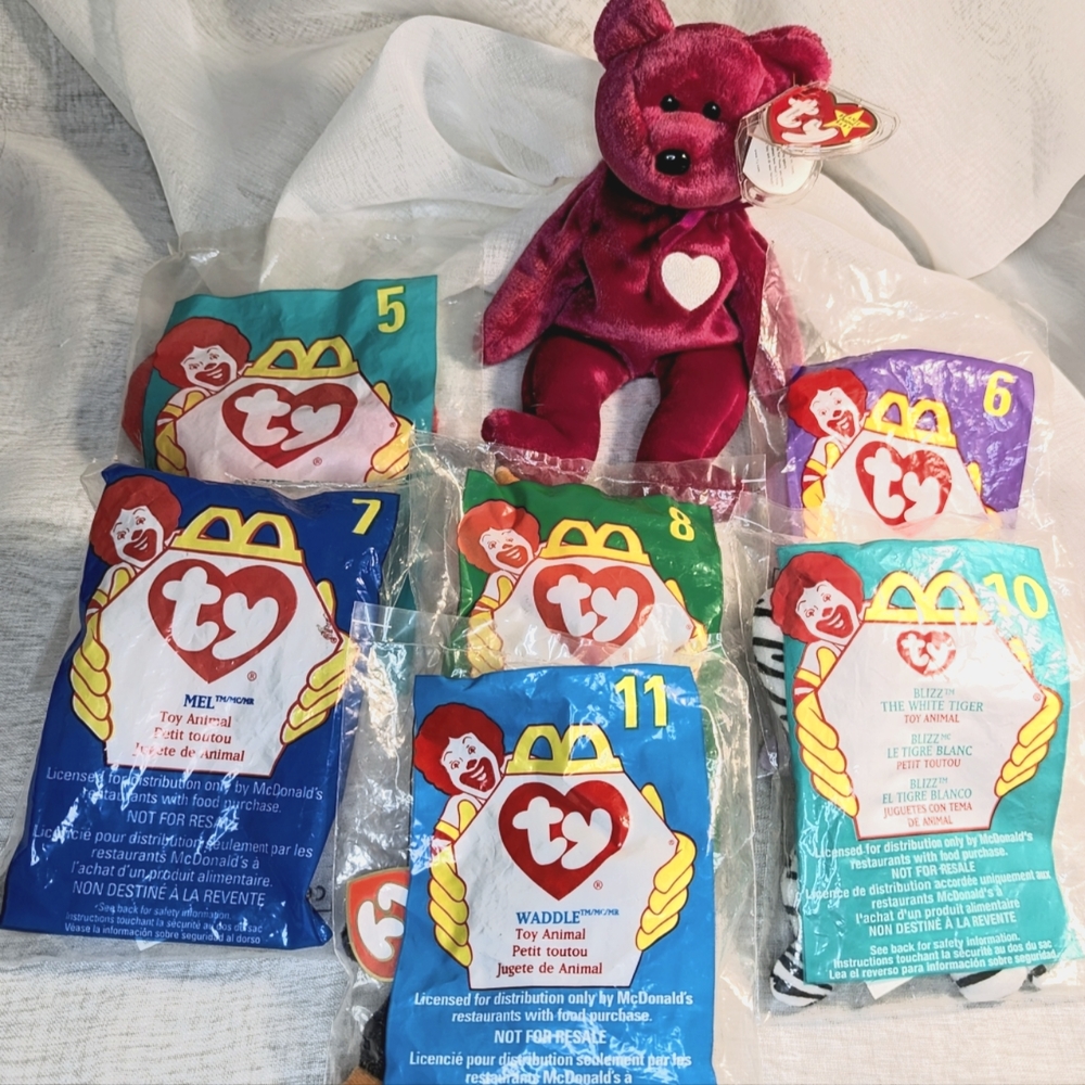 TY Beanie Baby Bundle NWT set of 7